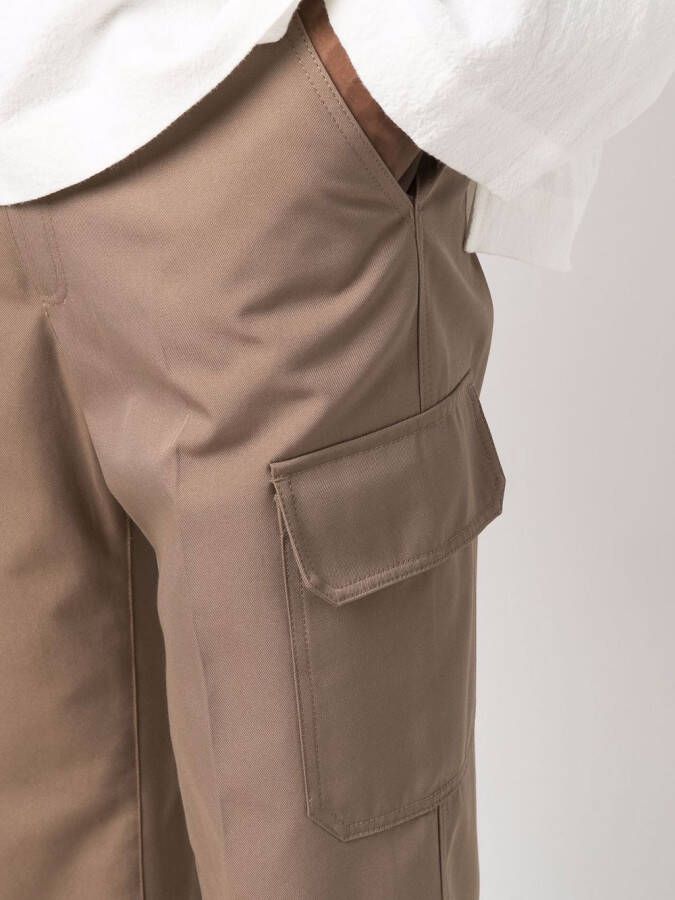 Valentino Garavani Chino met opgestikte zak Bruin