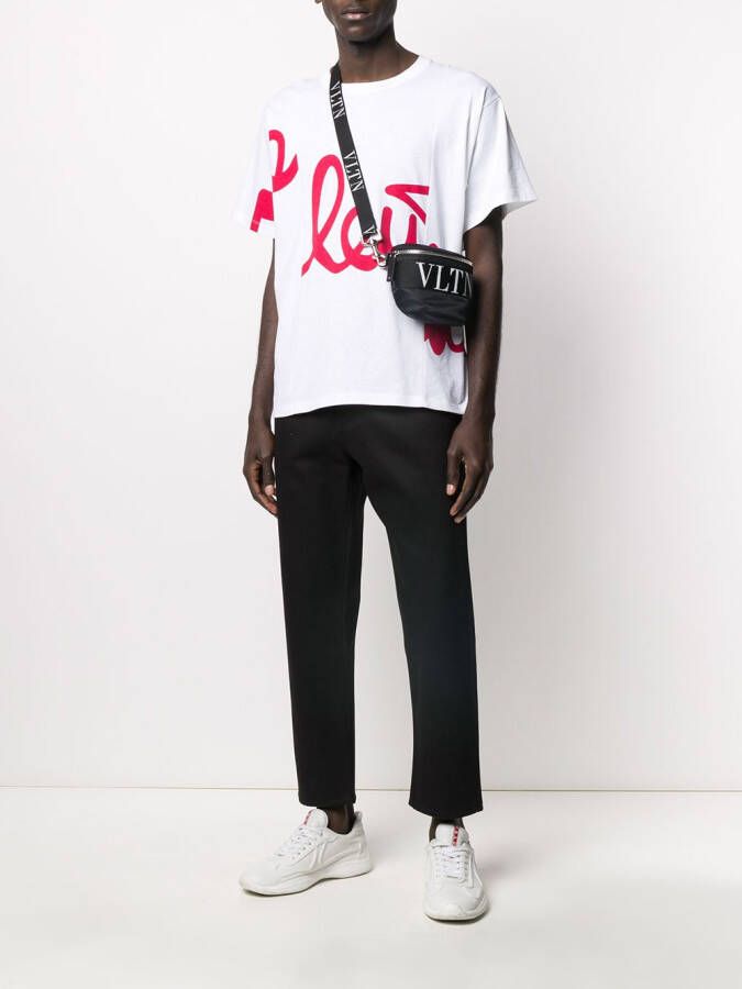Valentino Garavani Cropped jeans Zwart