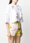 Valentino Garavani Cropped T-shirt Wit - Thumbnail 3