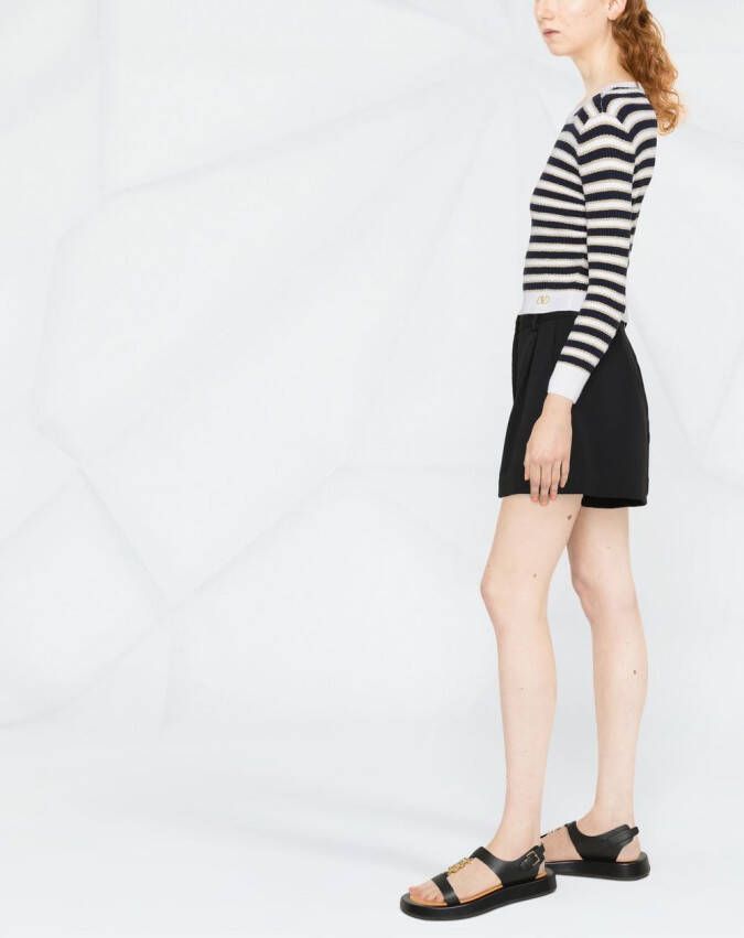 Valentino Garavani Cropped trui Blauw
