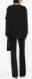 Valentino Garavani T-shirt met gedrapeerd detail Zwart - Thumbnail 4