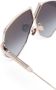 Valentino Eyewear Zonnebril met geometrisch montuur Goud - Thumbnail 3