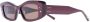 Valentino Eyewear Zonnebril met rechthoekig montuur Rood - Thumbnail 2
