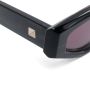 Valentino Eyewear Rockstud zonnebril met onregelmatig montuur Zwart - Thumbnail 3