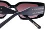 Valentino Eyewear Rockstud zonnebril met vierkant montuur Zwart - Thumbnail 3