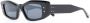 Valentino Eyewear Rockstud zonnebril met vierkant montuur Zwart - Thumbnail 2