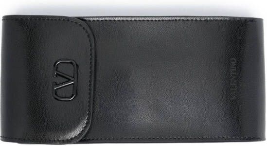 VALENTINO GARAVANI EYEWEAR Rockstud zonnebril met onregelmatig montuur Grijs