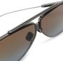 Valentino Eyewear Rockstud zonnebril met piloten montuur Zwart - Thumbnail 3