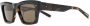 VALENTINO GARAVANI EYEWEAR Rockstud zonnebril met vierkant montuur Bruin - Thumbnail 2