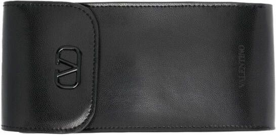 VALENTINO GARAVANI EYEWEAR Rockstud zonnebril met vierkant montuur Bruin