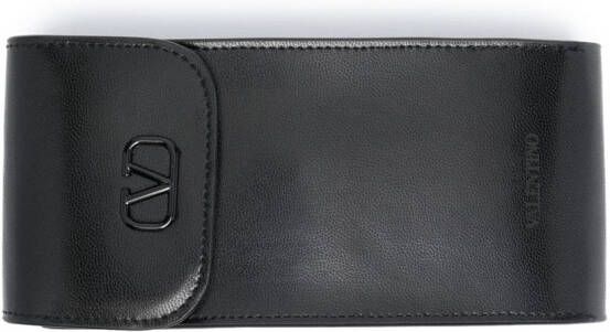 VALENTINO GARAVANI EYEWEAR Rockstud zonnebril met vierkant montuur Rood