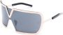 Valentino Eyewear V-Romask zonnebril met shield montuur Bruin - Thumbnail 2