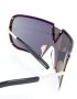 Valentino Eyewear V-Romask zonnebril met shield montuur Bruin - Thumbnail 3