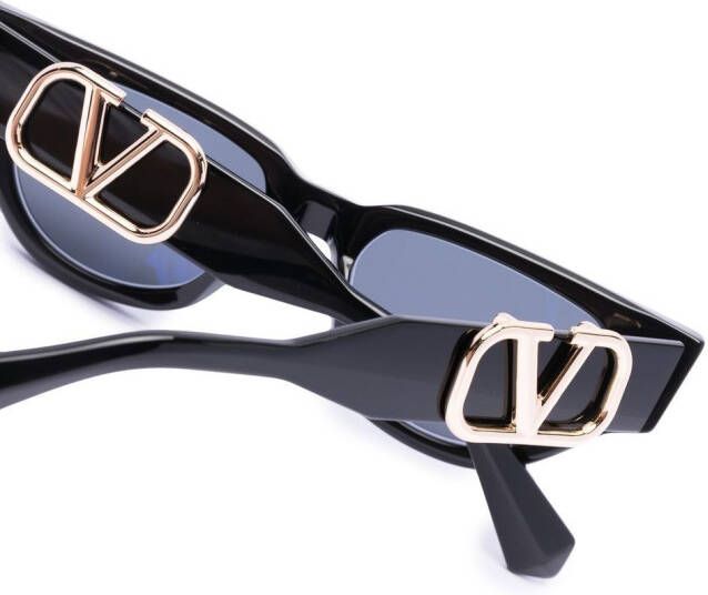 Valentino Eyewear VLogo Signature zonnebril met cat-eye montuur Zwart