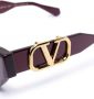 Valentino Eyewear VLogo Signature zonnebril met cat-eye montuur Rood - Thumbnail 3