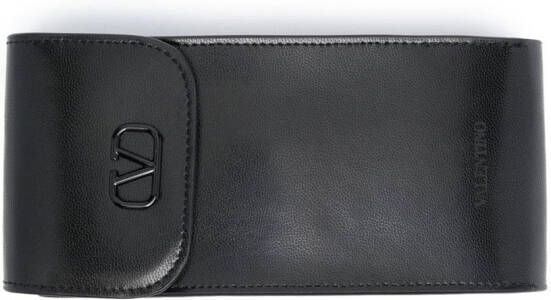VALENTINO GARAVANI EYEWEAR VLogo Signature zonnebril met vierkant montuur Wit