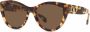 VALENTINO GARAVANI EYEWEAR Zonnebril met cat-eye montuur Bruin - Thumbnail 2