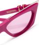 Valentino Eyewear Zonnebril met cat-eye montuur Roze - Thumbnail 3