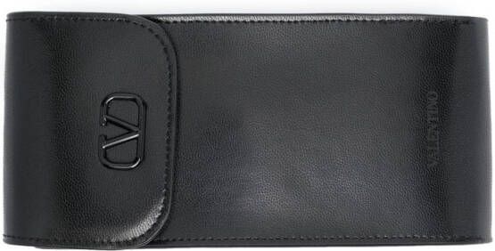 VALENTINO GARAVANI EYEWEAR Zonnebril met rechthoekig montuur Bruin