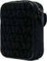 Valentino Garavani Locò Toile Iconographe crossbodytas Zwart - Thumbnail 3