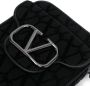 Valentino Garavani Locò Toile Iconographe crossbodytas Zwart - Thumbnail 4