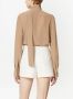Valentino Garavani Blouse met sjaaldetail Beige - Thumbnail 4