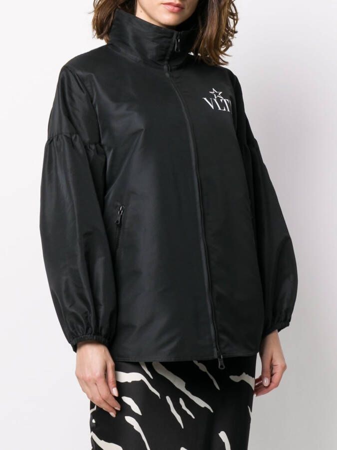 Valentino Garavani Bomberjack met logoprint Zwart