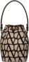 Valentino Garavani Bucket-tas met monogrampatroon Beige - Thumbnail 3