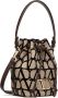 Valentino Garavani Bucket-tas met monogrampatroon Beige - Thumbnail 4