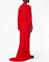 Valentino Garavani Cady Couture midi-jurk Rood - Thumbnail 3