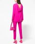 Valentino Garavani Gedrapeerde blouse Roze - Thumbnail 4