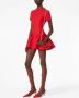 Valentino Garavani Flared mini-jurk Rood - Thumbnail 2