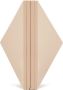 Valentino Garavani Geometrische clutch Beige - Thumbnail 4