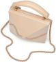 Valentino Garavani Geometrische clutch Beige - Thumbnail 5