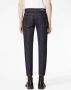 Valentino Garavani Jeans met logopatch en toelopende pijpen Blauw - Thumbnail 4