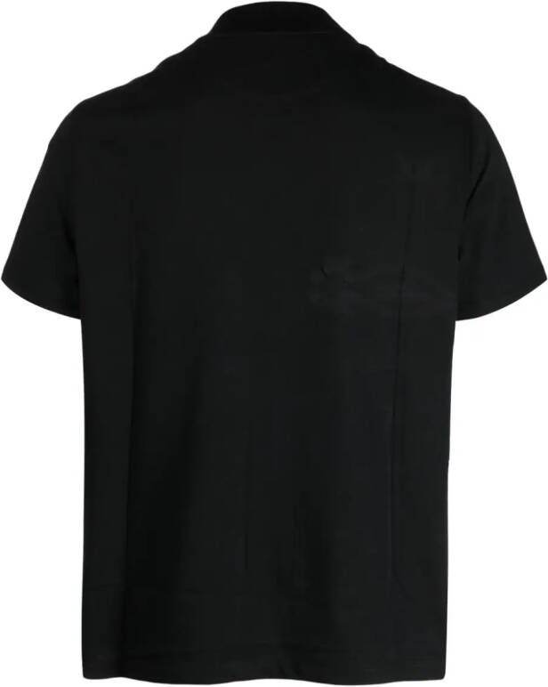 Valentino Garavani Katoenen T-shirt met bloemenprint Zwart