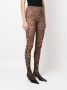 Valentino Garavani Legging met luipaardprint Bruin - Thumbnail 3