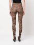 Valentino Garavani Legging met luipaardprint Bruin - Thumbnail 4