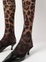 Valentino Garavani Legging met luipaardprint Bruin - Thumbnail 5