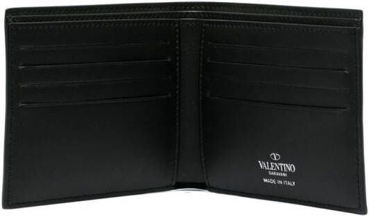 Valentino Garavani Portemonnee met logoprint Zwart