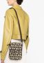 Valentino Garavani Locò Toile schoudertas Beige - Thumbnail 2
