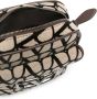 Valentino Garavani Locò Toile schoudertas Beige - Thumbnail 5