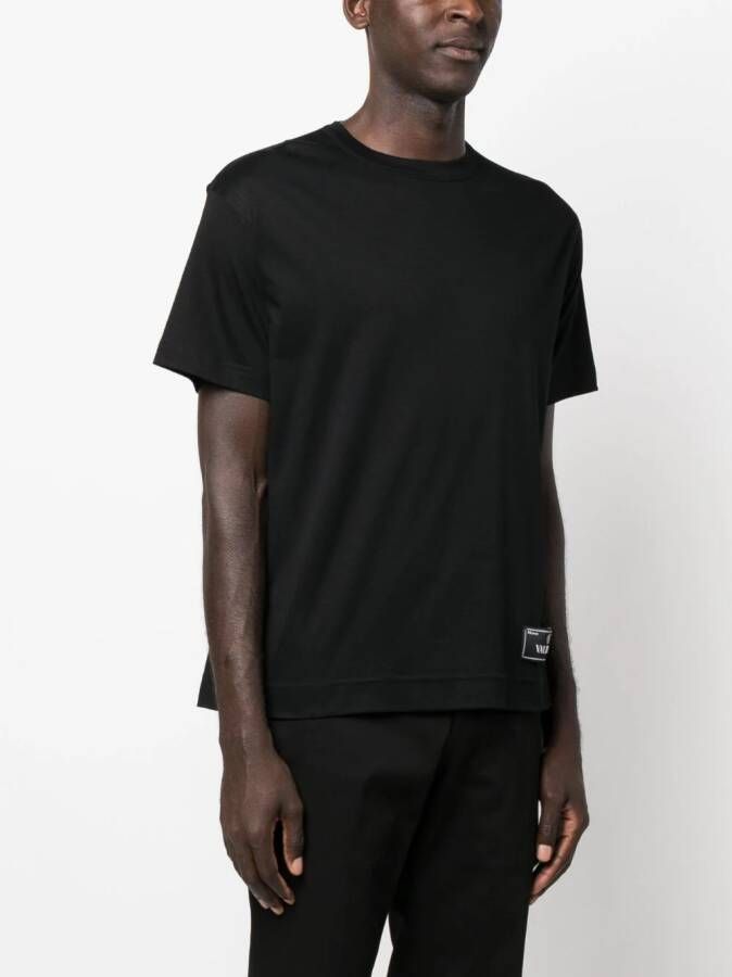 Valentino Garavani T-shirt met logopatch Zwart