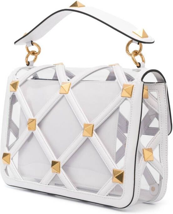 Valentino Garavani Roman Stud crossbodytas Wit
