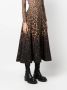 Valentino Garavani Midi-rok met luipaardprint Beige - Thumbnail 3