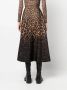 Valentino Garavani Midi-rok met luipaardprint Beige - Thumbnail 4