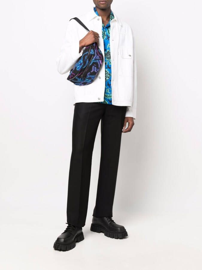 Valentino Garavani Neon heuptas met camouflageprint Zwart