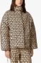 Valentino Garavani Toile Iconographe donsjack Beige - Thumbnail 3