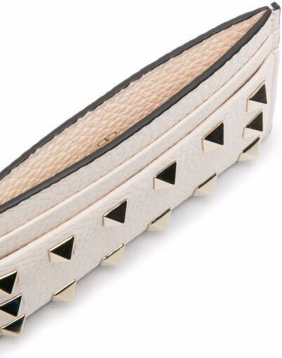 Valentino Garavani Portemonnee met studs Wit