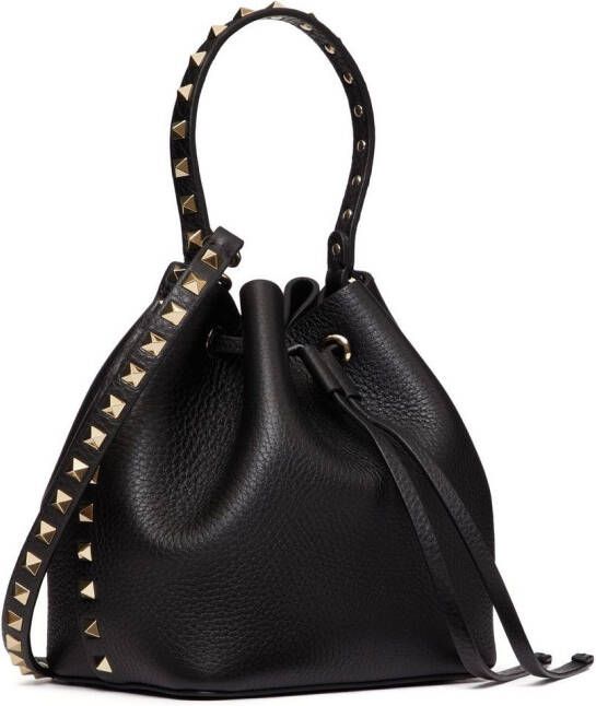 Valentino Garavani Rockstud verfraaide schoudertas Zwart